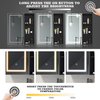Steel with Powder Coated Mirror Cabinet - 6066