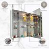 Stainless Steel Mirror Cabinet - 9183-A3