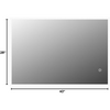 Aluminum Frame Backlit Mirror