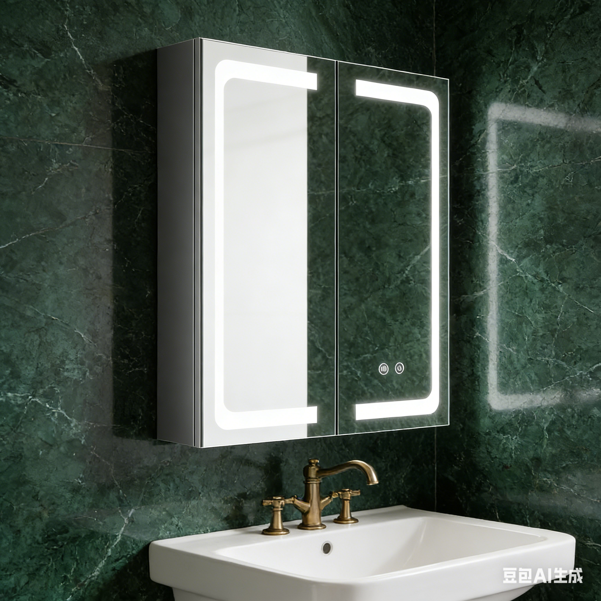 Durable Stainless Steel Mirror Cabinet