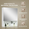 Convenient New-Style Single-Door Steel Mirror Cabinet