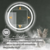 LED Back-lit Round Bathroom Mirror