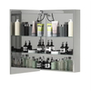 High-Quality Metal-Style Stainless Steel Single-Door Bathroom Mirror Cabinet