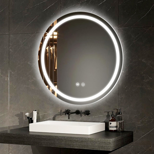 LED Back-lit Round Bathroom Mirror