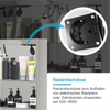 High-Quality Metal-Style Stainless Steel Single-Door Bathroom Mirror Cabinet