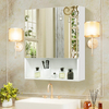 Convenient New-Style Single-Door Steel Mirror Cabinet