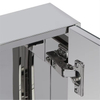 High-Quality Metal-Style Stainless Steel Single-Door Bathroom Mirror Cabinet