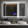R-Corner Back-lit Bluetooth Display Lighted Mirror