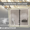 LED Arc Corner Backlit Bath Mirror