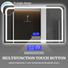 R-Corner Back-lit Bluetooth Display Lighted Mirror
