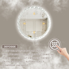 Kaitze New Style Sunflower Lighted Mirror
