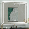 LED Arc Corner Backlit Bath Mirror