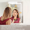 Steel Mirror Cabinet with Six-key Touch Controls and a High-definition Display Screen